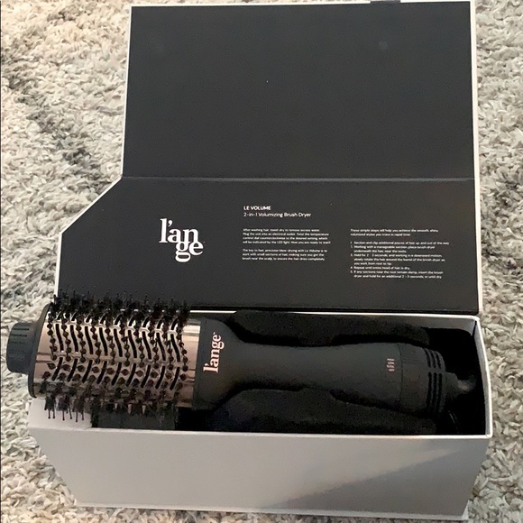 lange 2 in 1 volumizing brush